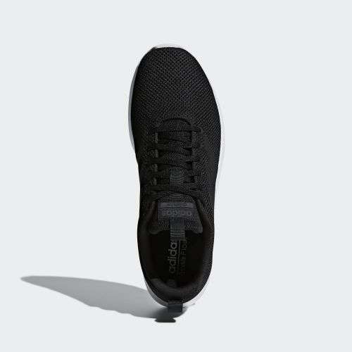 Original Men's adidas Lite Racer CLN Carbon Black/White B96569 Size UK 8 (SA 8)
