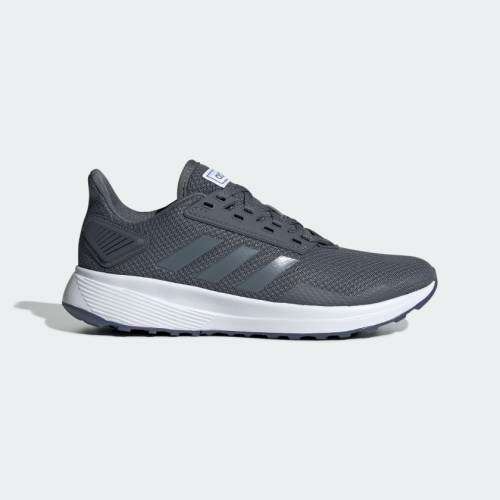 Original Mens adidas DURAMO 9 Cloud Foam Onix/ Tech Ink EE8040 Size UK 4 (SA 4)