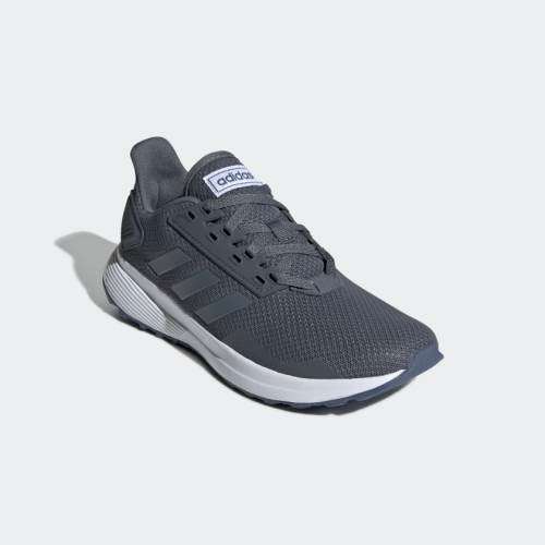 Original Mens adidas DURAMO 9 Cloud Foam Onix/ Tech Ink EE8040 Size UK 4 (SA 4)