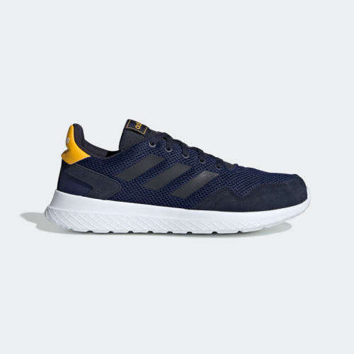 Original Men's adidas ARCHIVO Dark Blue/ Active Gold EF0435 Size UK 9.5 (SA 9.5)