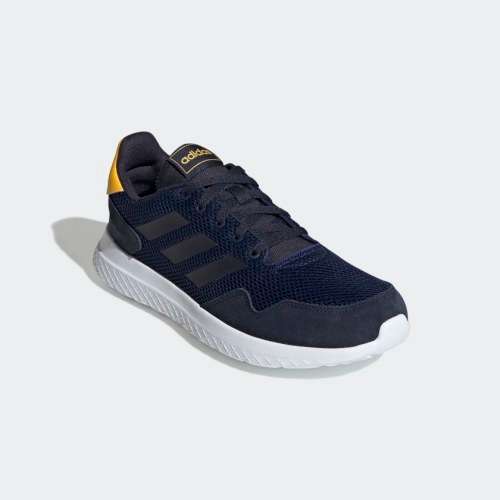 Original Men's adidas ARCHIVO Dark Blue/ Active Gold EF0435 Size UK 9.5 (SA 9.5)