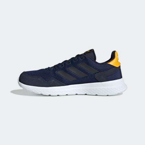Original Men's adidas ARCHIVO Dark Blue/ Active Gold EF0435 Size UK 9.5 (SA 9.5)