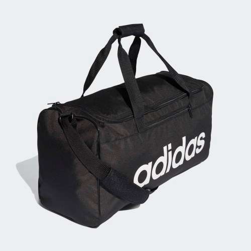 adidas UNISEX Linear Core Duffel Bag Medium black/black/white DT4819
