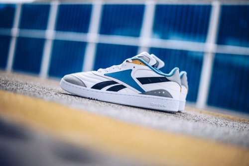 Original Reebok Mens Club C RC 1.0  White/ True Grey/ Collegiate Navy DV8662 Size UK 9 (SA 9)