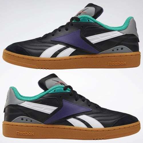 Original Reebok Mens Club C RC 1.0  Skullgrey/ Truegrey/ Black DV8668 Size UK 10 (SA 10)