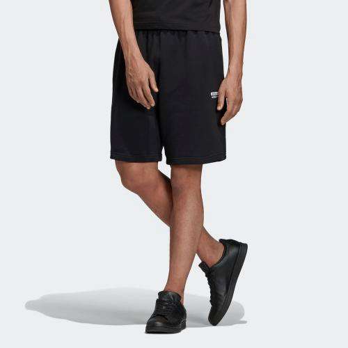 Original Men's adidas R.Y.V. SHORTS Black ED7233 Size Large