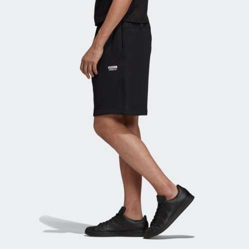 Original Men's adidas R.Y.V. SHORTS Black ED7233 Size Large