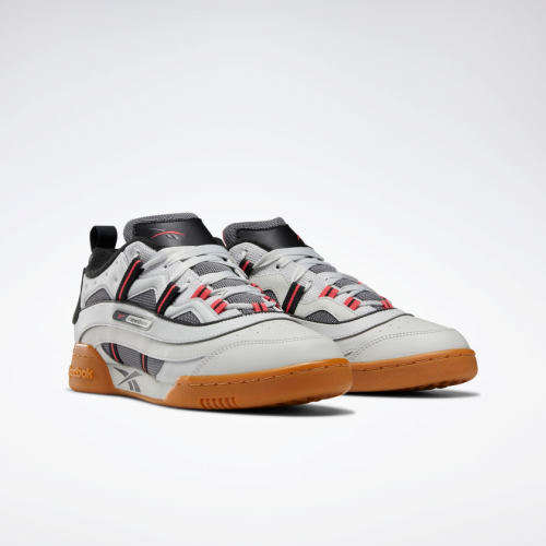 Original Reebok Mens Workout Plus Classic 1.0 Skull Grey/ True Grey DV8987 Size UK 8 (SA 8)