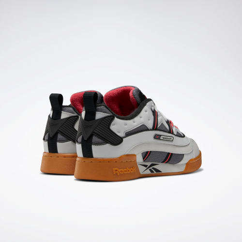 Original Reebok Mens Workout Plus Classic 1.0 Skull Grey/ True Grey DV8987 Size UK 8 (SA 8)