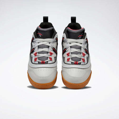 Original Reebok Mens Workout Plus Classic 1.0 Skull Grey/ True Grey DV8987 Size UK 8 (SA 8)