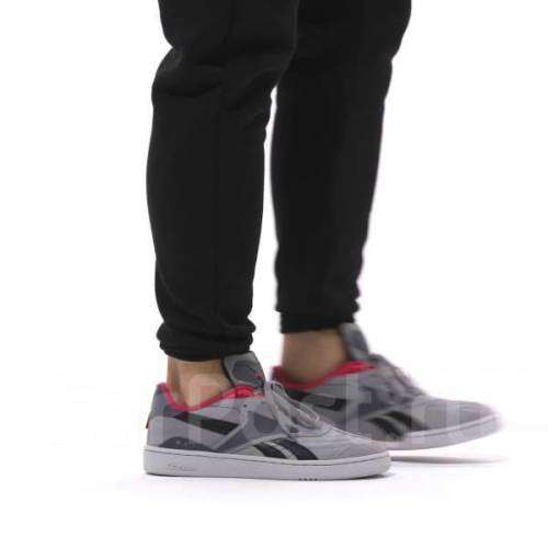 Original Reebok Mens Club C RC 1.0  True Grey/ Black DV8664 Size UK 10 (SA 10)