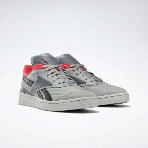 Original Reebok Mens Club C RC 1.0  True Grey/ Black DV8664 Size UK 10 (SA 10)