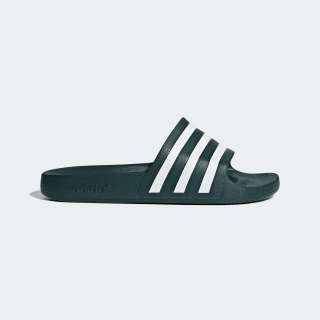 Original UNISEX adidas ADILETTE Aqua SLIDES Green F35537 Size UK 8 (SA 8)