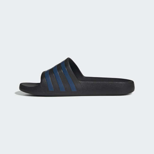 Original UNISEX adidas ADILETTE Aqua SLIDES Core Black/ Legend Marine F35532 Size UK 8 (SA 8)