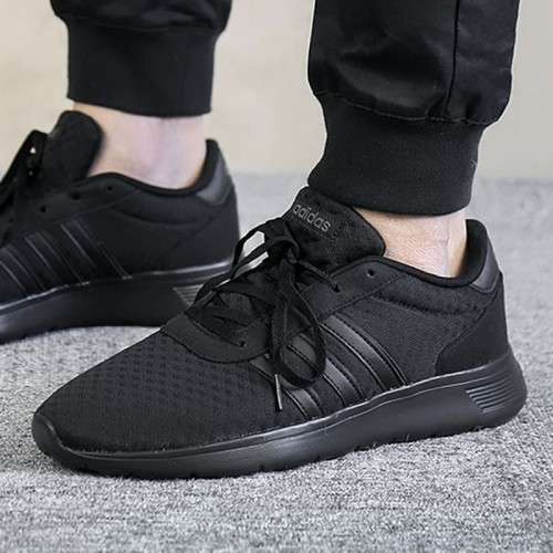 Original Men's adidas Lite Racer CLN Core Black/ Black DB0646 Size UK 10 (SA 10)