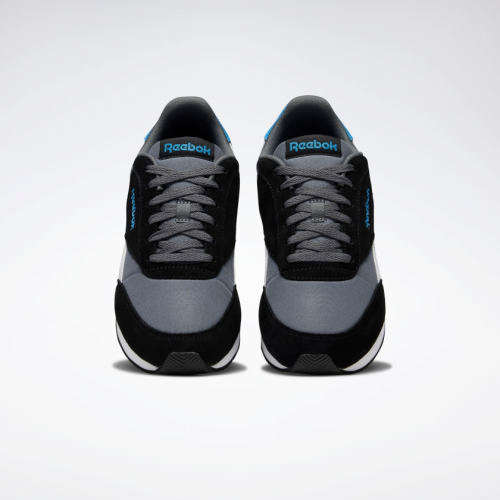 Original Reebok Mens ROYAL CLASSIC JOGGER 2.0 Grey/ Black/White DV6562 Size UK 9 (SA 9)