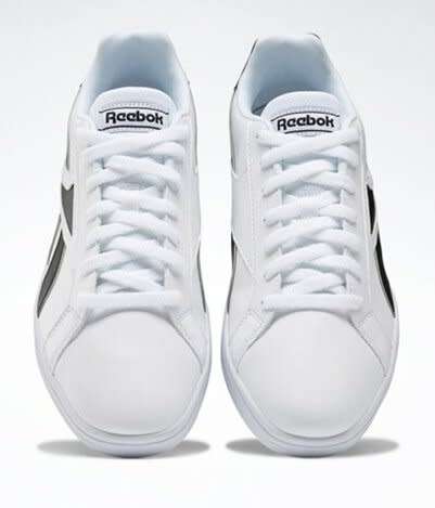 Original Reebok Mens ROYAL COMPLETE2 SE White/ Black FU7847 Size UK 9 (SA 9)