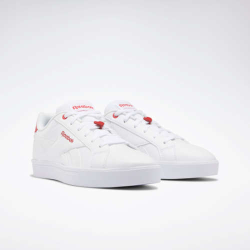 Original Womens Reebok Royal Complete 3 LOW White/ Rebel Red FU7584 Size UK 6 (SA 6)