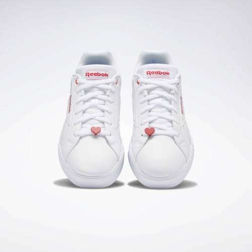 Original Womens Reebok Royal Complete 3 LOW White/ Rebel Red FU7584 Size UK 6 (SA 6)