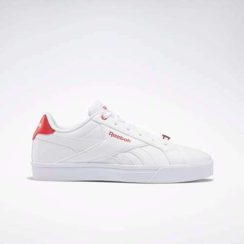 Original Womens Reebok Royal Complete 3 LOW White/ Rebel Red FU7584 Size UK 6 (SA 6)