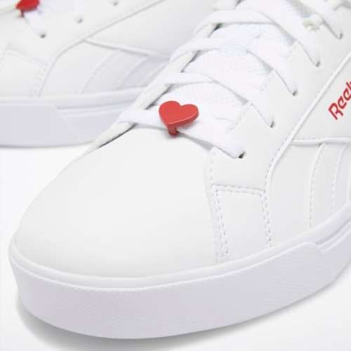 Original Womens Reebok Royal Complete 3 LOW White/ Rebel Red FU7584 Size UK 6 (SA 6)