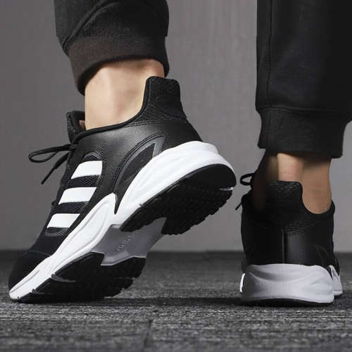 Original Men's adidas 90S VALASION Core Black/ Cloud White EE9892 Size UK 8 (SA 8)