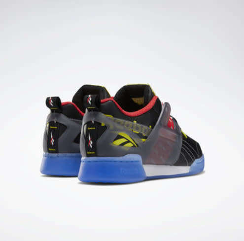 Original Reebok Mens WORKOUT PLUS ATI Black/ Cold Grey/ Hero Yellow EH1043 Size UK 7 (SA 7)