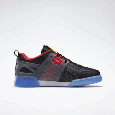 Original Reebok Mens WORKOUT PLUS ATI Black/ Cold Grey/ Hero Yellow EH1043 Size UK 7 (SA 7)