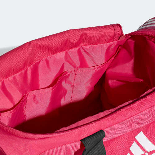Original Women's adidas CONVERTIBLE 3 STRIPES DUFFEL BAG Real Magenta DT8647