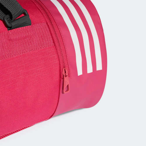 Original Women's adidas CONVERTIBLE 3 STRIPES DUFFEL BAG Real Magenta DT8647
