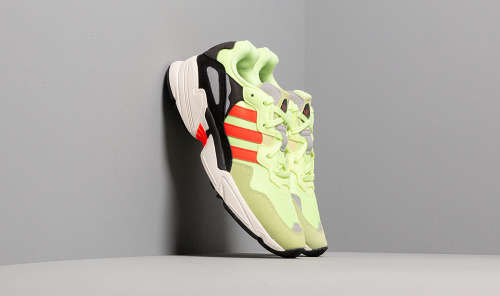 Original Men's adidas Yung 96 Hi-Res Yellow/ Solar Red EE7246 Size UK 7 (SA 7)