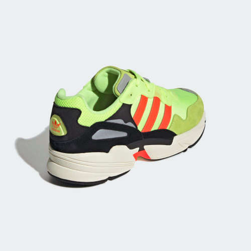 Original Men's adidas Yung 96 Hi-Res Yellow/ Solar Red EE7246 Size UK 7 (SA 7)