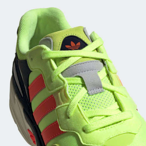 Original Men's adidas Yung 96 Hi-Res Yellow/ Solar Red EE7246 Size UK 7 (SA 7)