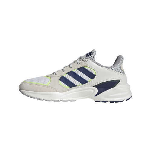 adidas Men's 90S VALASION Cloud White/ Dark Blue EE9895 Size UK 10.5 (SA 10.5)