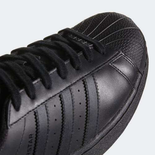 Original Men's adidas Superstar | All Black | Sneakers | AF5666 Size UK 9 (SA 9)
