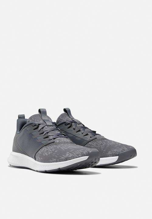 Original Reebok Mens FUSIUM LITE Cold Grey/ White DV8917 Size UK 8 (SA 8)
