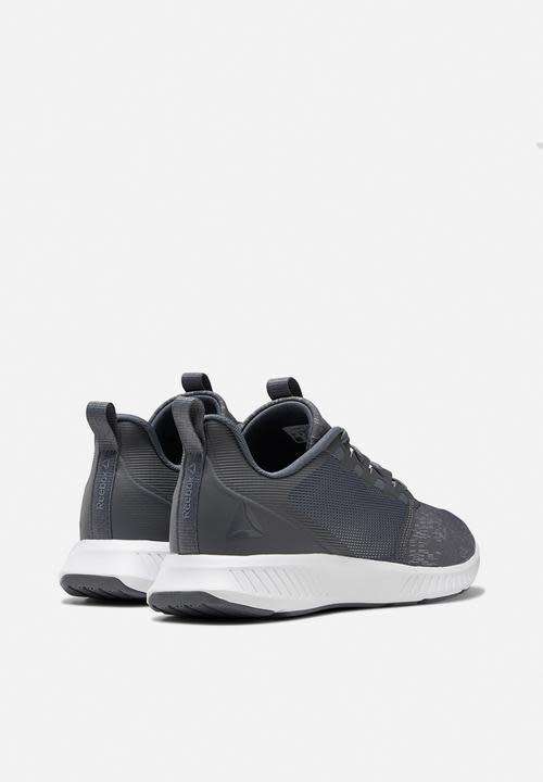 Original Reebok Mens FUSIUM LITE Cold Grey/ White DV8917 Size UK 8 (SA 8)