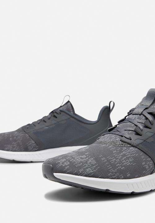 Original Reebok Mens FUSIUM LITE Cold Grey/ White DV8917 Size UK 8 (SA 8)