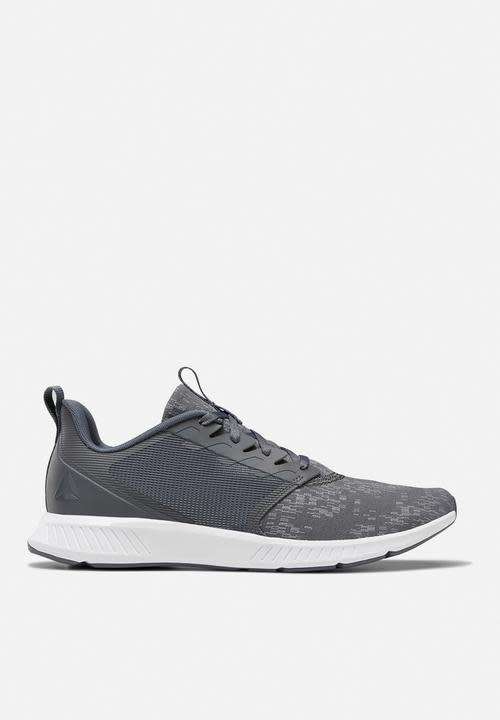 Original Reebok Mens FUSIUM LITE Cold Grey/ White DV8917 Size UK 8 (SA 8)