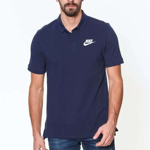 Original Mens NIKE NSW CE POLO MATCHUP Blue 909746 451 Size Medium