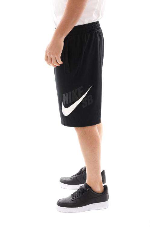 Original Mens Nike Skateboard Dry HBR Sunday Shorts Black/White CN5384 010 Size XL