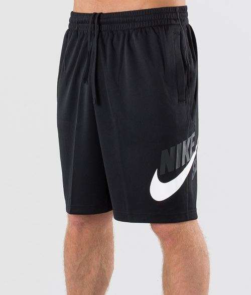 Original Mens Nike Skateboard Dry HBR Sunday Shorts Black/White CN5384 010 Size XL