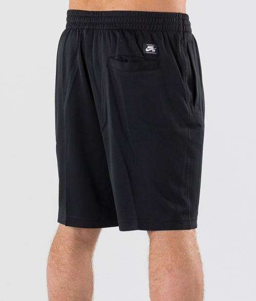 Original Mens Nike Skateboard Dry HBR Sunday Shorts Black/White CN5384 010 Size XL