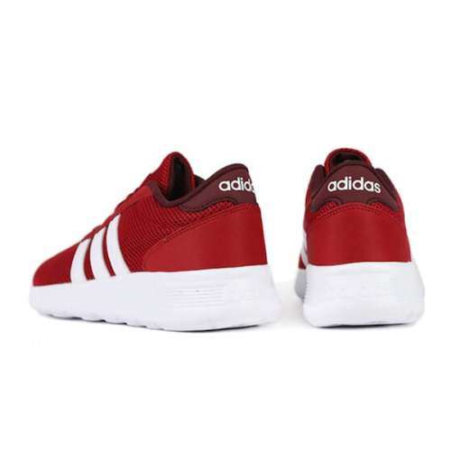 Original Men's adidas Lite Racer Active Maroon/ Cloud White EE8247 Size UK 9 (SA 9)