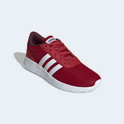 Original Men's adidas Lite Racer Active Maroon/ Cloud White EE8247 Size UK 9 (SA 9)