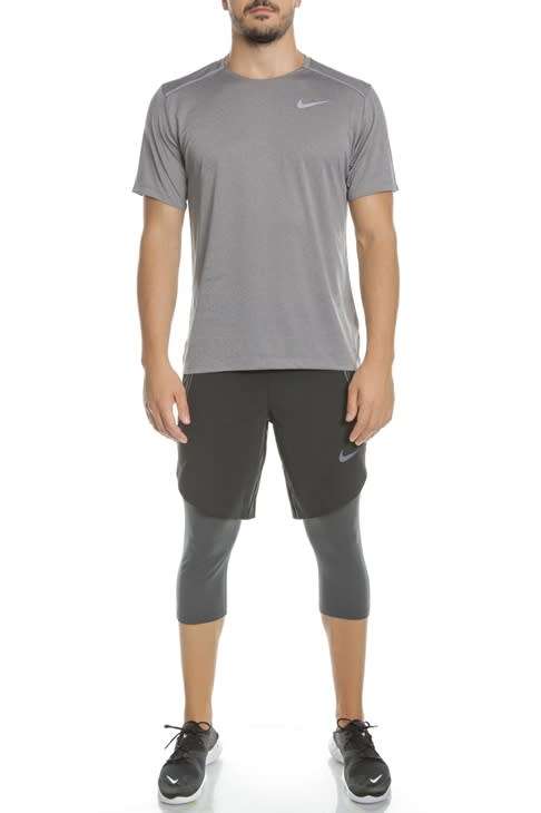 Original Mens Nike 3/4 Pants Tech Pack 2 IN 1 SHORTS Anthracite Grey AQ6536 060 Size Large