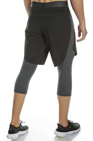 Original Mens Nike 3/4 Pants Tech Pack 2 IN 1 SHORTS Anthracite Grey AQ6536 060 Size Large