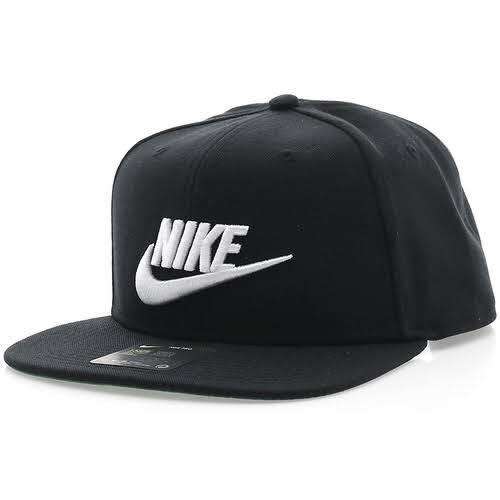 Original UNISEX Nike Pro Vintage Snapback Hat Adjustable Black Cap CI2659 010 One Size fits all