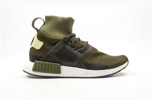 Original Mens adidas NMD XR1 Olive Green CQ3074 Size UK 7.5 (SA 7.5)