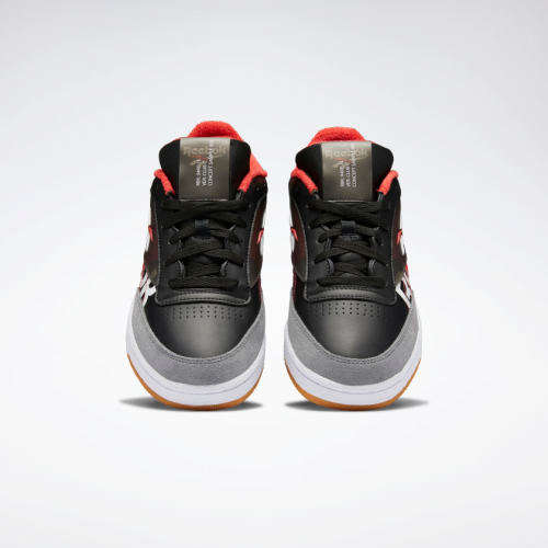 Reebok Men's CLUB C 85 MU Black/ Cold Grey/ Red EH0139 Size UK 8 (SA 8)